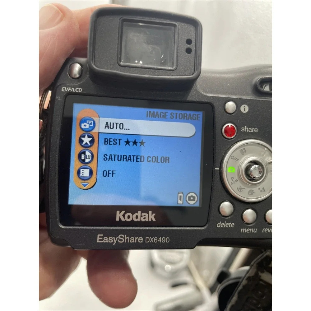 Kodak EasyShare DX6490 Digital Bridge Camera 4.0MP 10x Zoom+Battery Tested